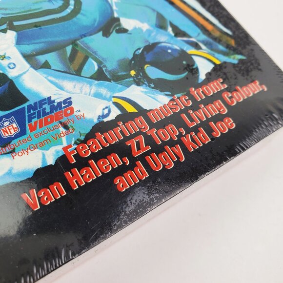 NFL Rocks VHS Tape Extreme Football ZZ Top Van Halen Promo Copy 90s Sealed - Picture 4 of 10